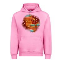 Fuchsia Pink fall patch Urban Hoodie - JahusDesignShop