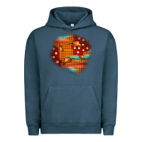 Pigment Midnight Navy fall patch Urban Hoodie - JahusDesignShop