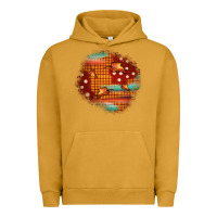Pigment Peanut Butter fall patch Urban Hoodie - JahusDesignShop