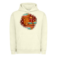Pigment Pistachio fall patch Urban Hoodie - JahusDesignShop