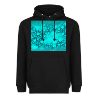 Black turquoise gemstone Heavyweight Hoodie - RanaPortraitStore
