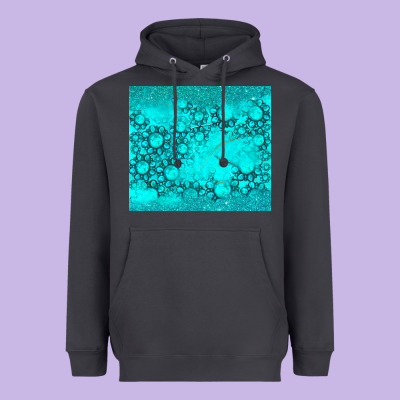 Heavyweight Hoodie turquoise gemstone