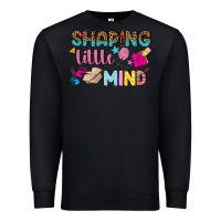 Black shaping little mind Premium Sweatshirt - texasbilliewilder