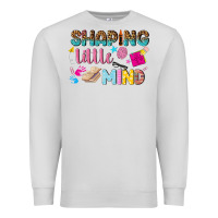Dove Grey shaping little mind Premium Sweatshirt - texasbilliewilder