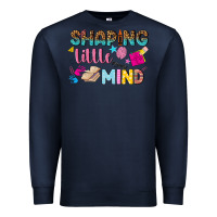 Navy shaping little mind Premium Sweatshirt - texasbilliewilder