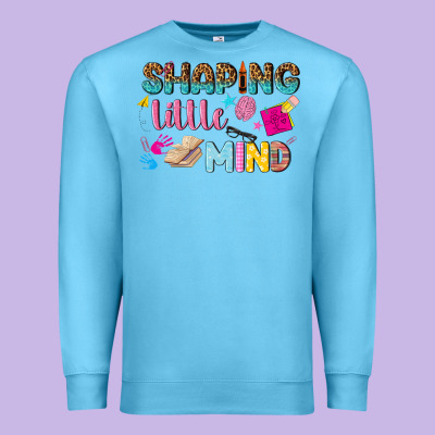 Shaping Little Mind Premium Sweatshirt Designed By Texasbilliewilder