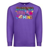 Purple shaping little mind Premium Sweatshirt - texasbilliewilder