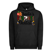 Pigment Black santa's favorite dentist Urban Hoodie - AdoDesignShop