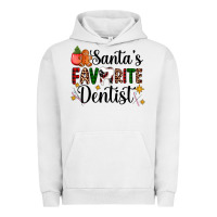 Pigment Lunar Rock santa's favorite dentist Urban Hoodie - AdoDesignShop