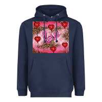 Navy valentines day love Heavyweight Hoodie - RanaPortraitStore