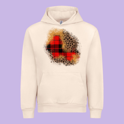Christmas Patch Urban Hoodie Designed By Jahusdesignshop