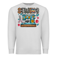 Sewing Life Premium Sweatshirt | Teevron