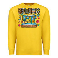 Lemon sewing life Premium Sweatshirt - Zillion Design Studio