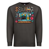 Smoke sewing life Premium Sweatshirt - Zillion Design Studio