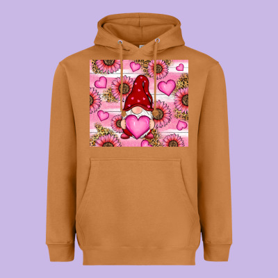 Heavyweight Hoodie valentines day gnomes