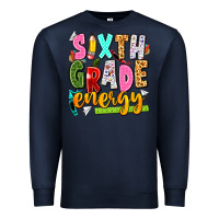 Navy sixth grade energy Premium Sweatshirt - texasbilliewilder