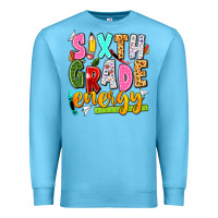 Ocean Blue sixth grade energy Premium Sweatshirt - texasbilliewilder