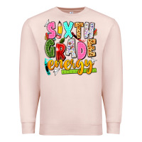 Pale Pink sixth grade energy Premium Sweatshirt - texasbilliewilder