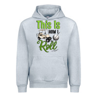 Heather Grey this is how i roll Urban Hoodie - Artiststas