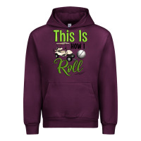 Mauve Wine this is how i roll Urban Hoodie - Artiststas
