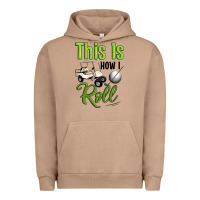 Pigment Burro this is how i roll Urban Hoodie - Artiststas
