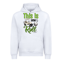 White this is how i roll Urban Hoodie - Artiststas