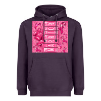 Plum warrior breast cancer Heavyweight Hoodie - RanaPortraitStore