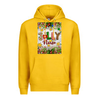 Lemon Christmas Jolly Nurse Premium Hoodie - Artiststas
