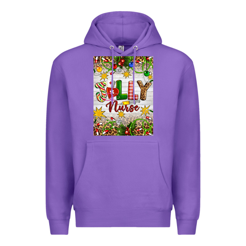 Christmas Jolly Nurse Premium Hoodie by Artiststas | Teevron