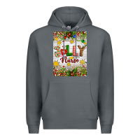 Rock Christmas Jolly Nurse Premium Hoodie - Artiststas