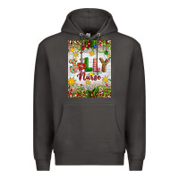 Smoke Christmas Jolly Nurse Premium Hoodie - Artiststas