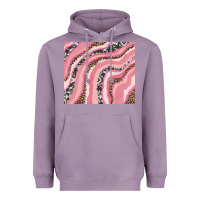 Lavender valentines day watercolor Heavyweight Hoodie - RanaPortraitStore