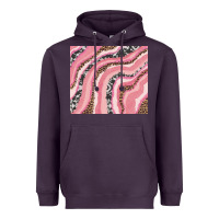 Plum valentines day watercolor Heavyweight Hoodie - RanaPortraitStore