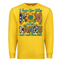 Lemon i have two titles mom and nanny and i rock them bo Premium Sweatshirt - Zillion Design Studio