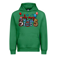 Emerald oh my stars 4th of july Urban Hoodie - Jasminsmagicworld