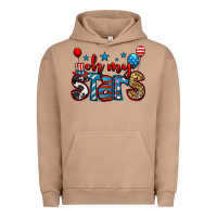 Pigment Burro oh my stars 4th of july Urban Hoodie - Jasminsmagicworld