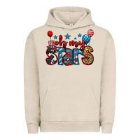 Pigment French Oak oh my stars 4th of july Urban Hoodie - Jasminsmagicworld