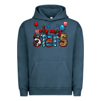 Pigment Midnight Navy oh my stars 4th of july Urban Hoodie - Jasminsmagicworld