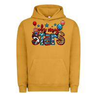 Pigment Peanut Butter oh my stars 4th of july Urban Hoodie - Jasminsmagicworld