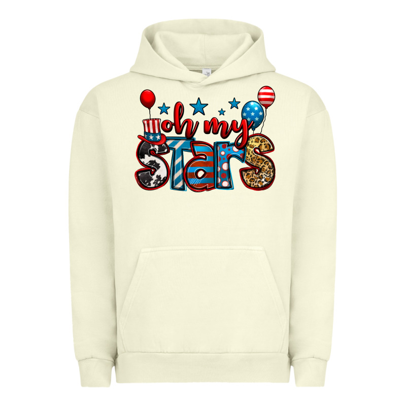 Oh My Stars 4th Of July Urban Hoodie by Jasminsmagicworld | Teevron
