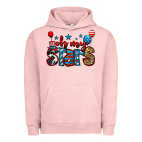 Pigment Salmon oh my stars 4th of july Urban Hoodie - Jasminsmagicworld