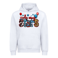 White oh my stars 4th of july Urban Hoodie - Jasminsmagicworld