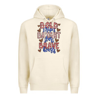 Tofu bold stripes bright stars brave hearts Premium Hoodie - JahusDesignShop