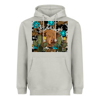 Moon Dust western cow Heavyweight Hoodie - RanaPortraitStore