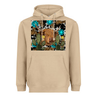 Mushroom western cow Heavyweight Hoodie - RanaPortraitStore