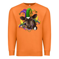 Carrot mardi gras baby cow Premium Sweatshirt - RanaPortraitStore