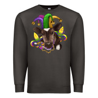 Smoke mardi gras baby cow Premium Sweatshirt - RanaPortraitStore