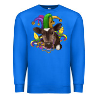 True Royal mardi gras baby cow Premium Sweatshirt - RanaPortraitStore