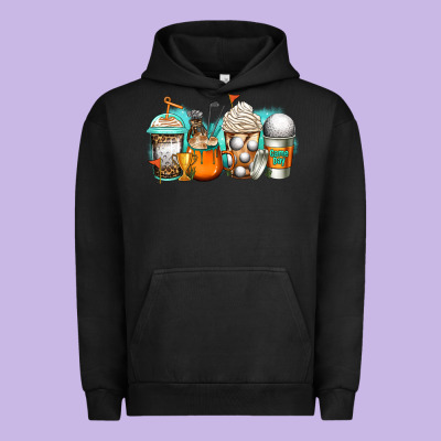 Golf Coffee Cups Urban Hoodie Designed By Jasminsmagicworld