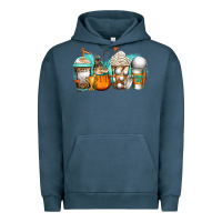 Pigment Midnight Navy golf coffee cups Urban Hoodie - Jasminsmagicworld